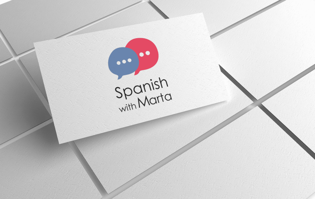 Tarjeta de presentación de Spanish with Marta